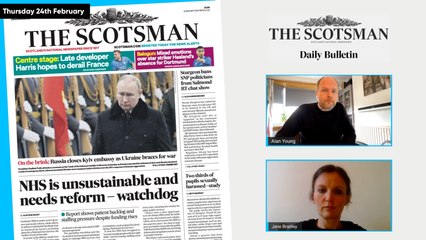 Scotsman Daily News Bulletin - 24-02-22