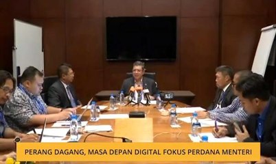 Perang dagang, masa depan digital fokus Perdana Menteri