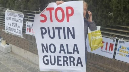 Son dakika haberleri... Rusya'nın Ukrayna topraklarına askeri müdahalesi protesto edildi