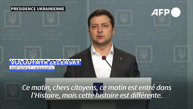 L'Ukraine rompt ses liens diplomatiques avec la Russie, annonce Zelensky