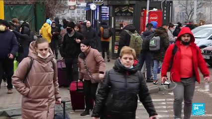 EN IMAGES : Les débuts de l'opération militaire russe en Ukraine