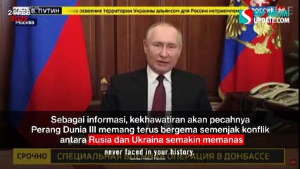 Perang Rusia Ukraina Dimulai, World War 3 Jadi Trending Topic Dunia