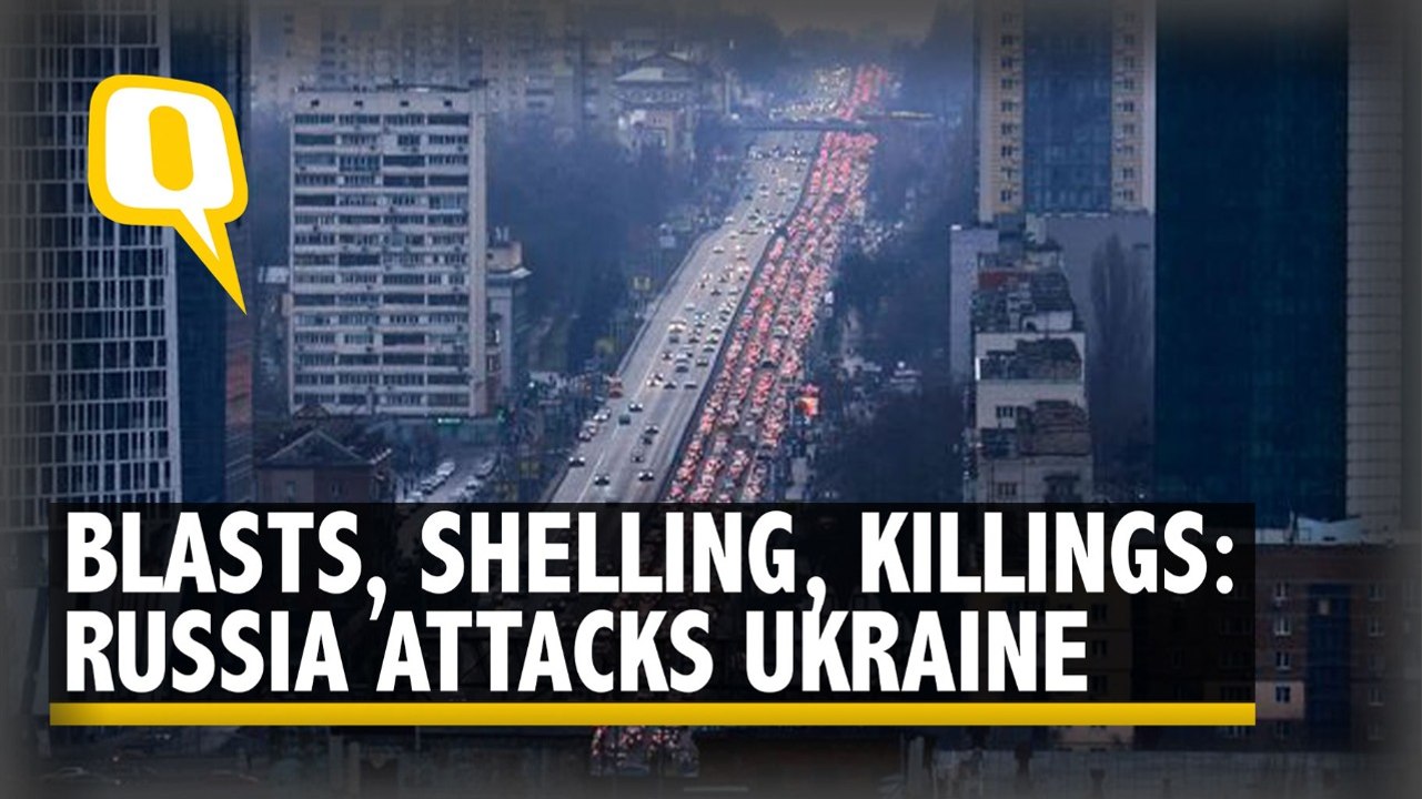 Ukraine Crisis | Russian Ground Forces Enter Ukraine, Multiple Blasts Heard, Several Reportedly Killed