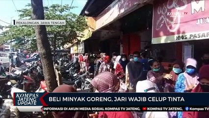 Beli Minyak Goreng, Jari Wajib Celup Tinta