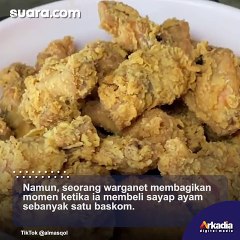 Viral Pria Beli Sayap Ayam Sebaskom, Tampilan Akhirnya Sukses Bikin Ngiler