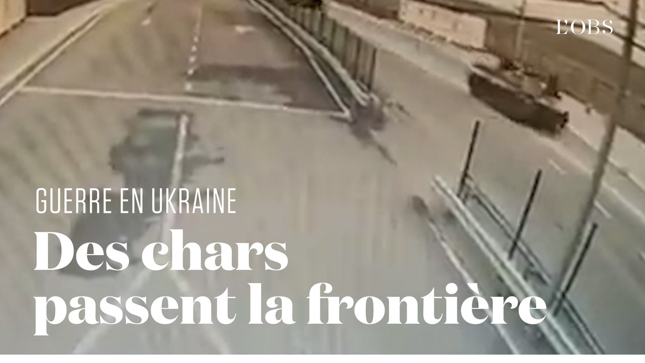 Les blindés russes franchissent les frontières de l’Ukraine
