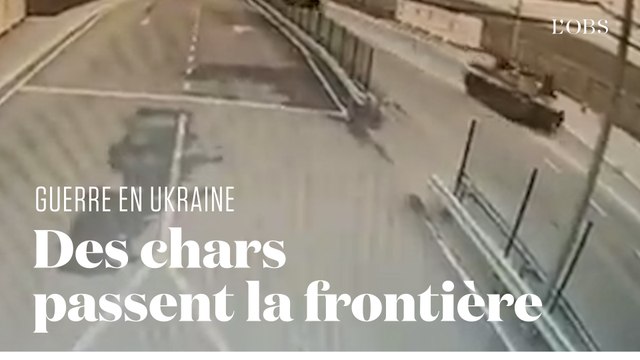 Les blindés russes franchissent les frontières de l’Ukraine