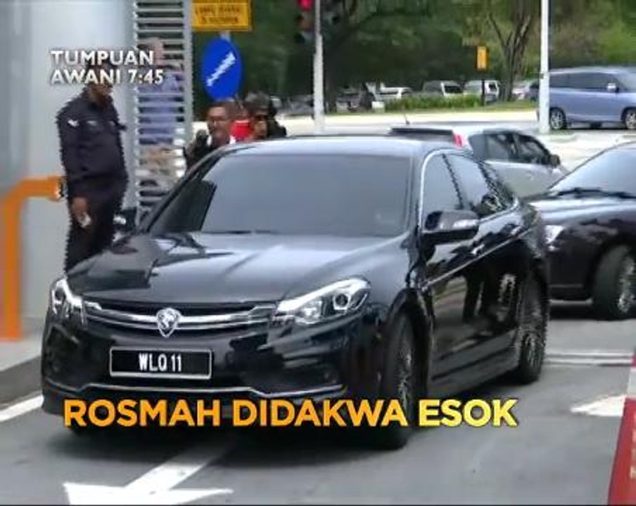 Tumpuan AWANI 7:45: Rosmah didakwa esok & DOJ perlu kemuka bukti
