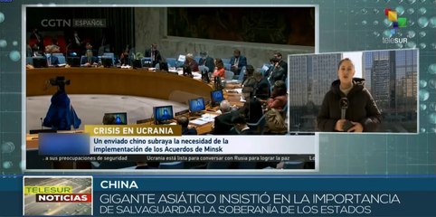 China apuesta por el diálogo ante conflicto Ucrania-Rusia