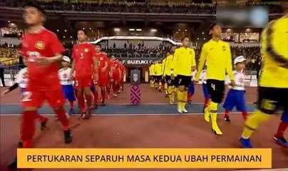 Piala Suzuki AFF: Pertukaran separuh masa kedua ubah permainan