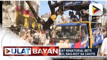 Presidential candidate Manila Mayor Isko Moreno, nangampanya sa vote-rich Cavite province ngayong araw