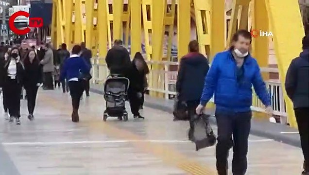 Manavgat'ta zabıta ekibini gören dilenci bir anda ayaklanıverdi
