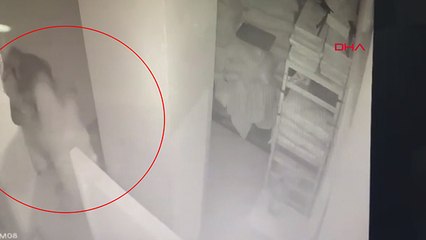 Pendik'te iş yerinde cinayet kamerada