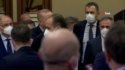 Son dakika haberi! Cumhurbaşkanı Erdoğan: "Askeri harekatı kabul edilemez olduğunu ve reddettiğimizi söyleyerek başlamak istiyorum.