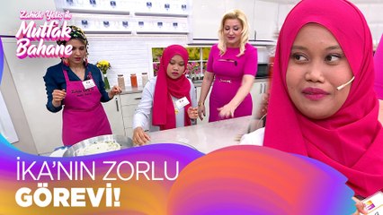 Endonezyalı gelin İka yeni görevini başarabilecek mi?  - Zahide Yetiş ile Mutfak Bahane 24 Şubat 2022