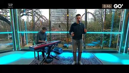Lasse Skriver ~ Budapest | GO morgen Danmark | Direkte - 8.46~8.50 | 21 Februar 2022 | TV2 Danmark
