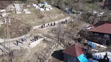 Son dakika haberi: Heyelan nedeniyle boşaltılan ev sayısı 24'e yükseldi