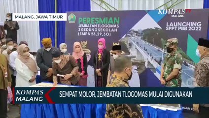 Pembangunan Sempat Tertunda, Jembatan Tlogomas Kota Malang Akhirnya Bisa Digunakan