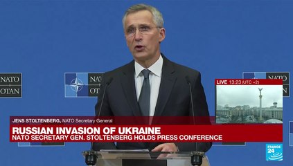 A 'deliberate, cold-blooded' invasion: NATO condemns Russia