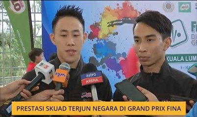 Prestasi skuad terjun negara di Grand Prix FINA