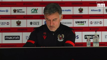 OGC Nice: le message de soutien de Christophe Galtier au peuple ukrainien