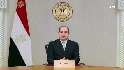 السيسي : أزمة الجائحة كشفت بشكل جلي عن مواطن ضعف ببعض جوانب المنظومة الدولية