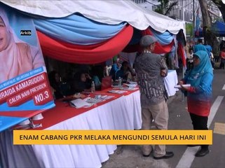 Enam cabang PKR Melaka mengundi semula hari ini