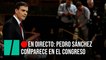 EN DIRECTO: Pedro Sánchez comparece en el Congreso