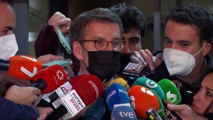 Feijóo evita aclarar si se presentará al Congreso para suceder a Casado
