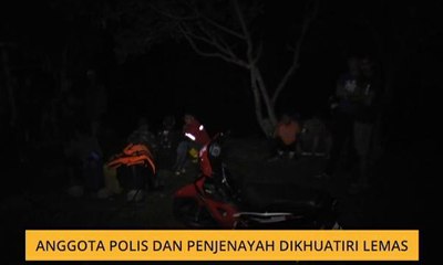 Anggota polis dan penjenayah dikhuatiri lemas