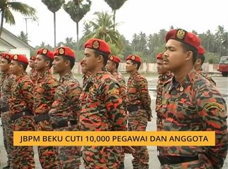 JBPM beku cuti 10,000 pegawai dan anggota