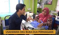 SME: Usahawan OKU buka dua perniagaan