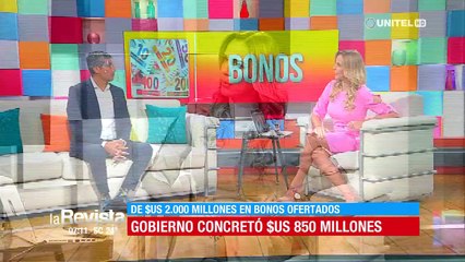 De $us 2.000 millones en bonos soberanos ofertados, el Gobierno logró colocar $us 850 millones