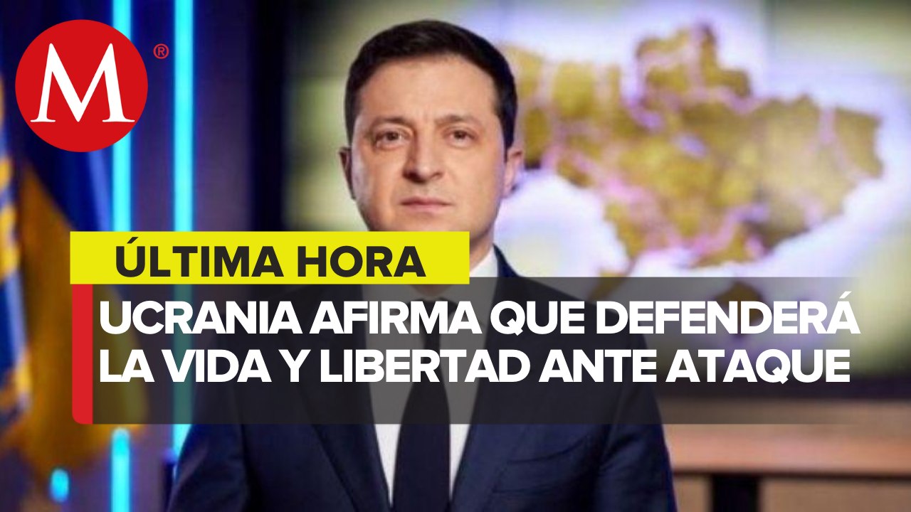 Volodimir Zelenski asegura que Ucrania se defendera