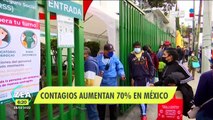 Contagios de Covid-19 aumentan 70% en México: OPS