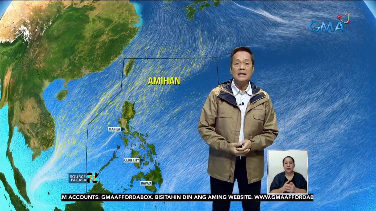Mga pag-ulan, magpapatuloy sa ilang lugar; nalalapit na pagtatapos ng amihan at simula ng tag-init, may iba't-ibang senyales | 24 Oras