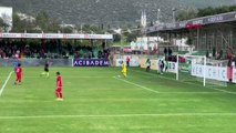 SPOR Bodrum'da taraftar top toplayıcısını darp etti