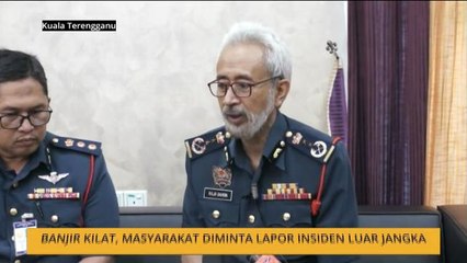 Banjir kilat, masyarakat diminta lapor insiden luar jangka