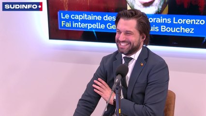 Georges-Louis Bouchez, supporter des Francs Borains et de... Genk!