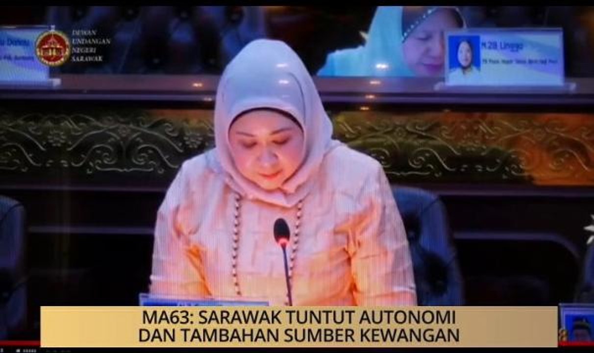 AWANI - Sarawak: MA63: Sarawak tuntut autonomi...