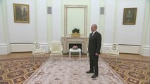 Pakistan Başbakanı Han - Rusya Devlet Başkanı Putin görüşmesi