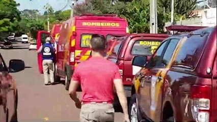 "Ele jogou a faca pela janela e nosso grupo tático entrou e o imobilizou", afirma comandante da PM