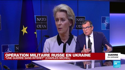 Opération militaire russe en Ukraine : les 27 peuvent-ils répondre d'une seule voix ?