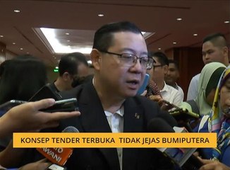 Konsep tender terbuka tidak jejas agenda bumiputera - Guan Eng