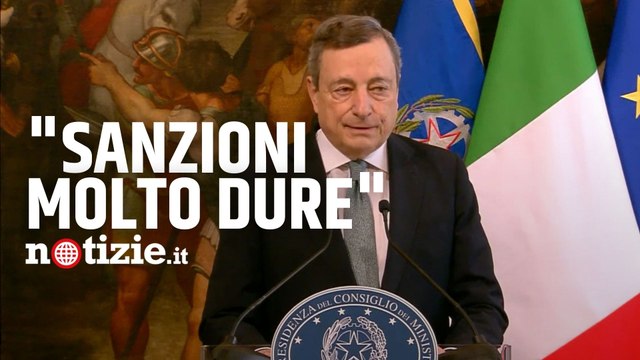 Guerra Russia Ucraina, Draghi ammonisce Putin: Pronte sanzioni molto dure