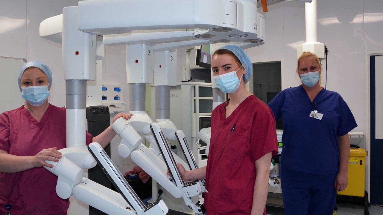 Surgical robots to be used in Northumbria hospitals
