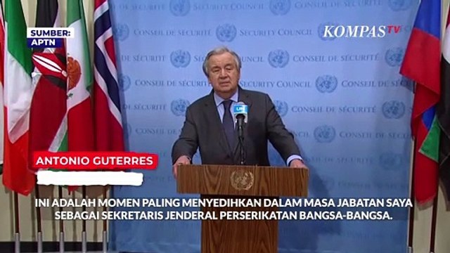 Sekjen PBB Memohon ke Presiden Rusia Vladimir Putin agar Pasukannya Mundur dari Ukraina