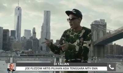 Joe Flizzow Artis Pilihan Asia Tenggara MTV EMA 2018
