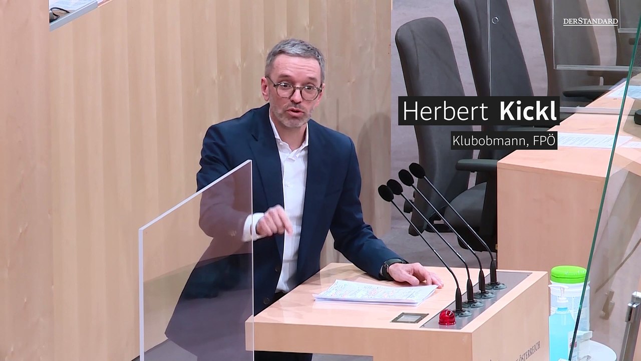 Nehammer im Parlament: 'Selenskyj hat um militärische Unterstützung ersucht'