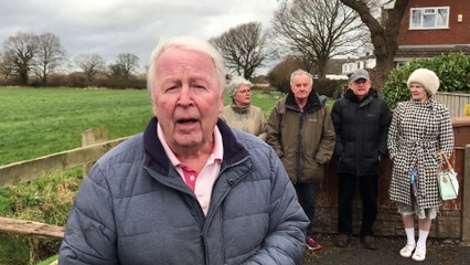 Eccleston residents are dismayed byplans to build on fields by Tincklers Lane